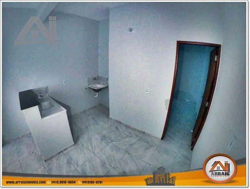 Apartamento com 1 dormitório para alugar, 32 m² - Parangaba - Fortaleza/CE - Foto 3