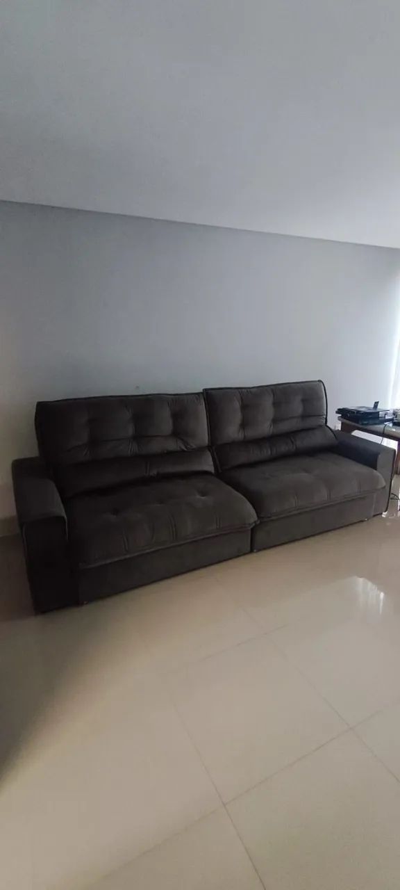 Sofá Retrátil e Reclinável 2,90m - Foto 4