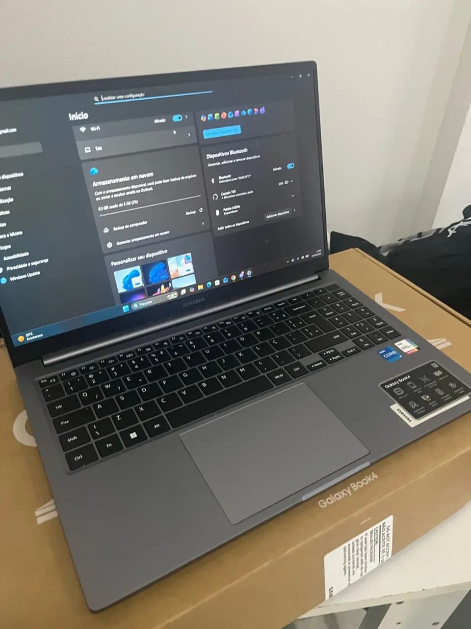GALAXY BOOK 4 MUITO NOVO