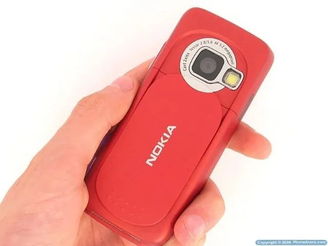 Nokia N73 Vermelho 3.2 Mpx Flash Radio 3G Bluetooth Tela 2.4