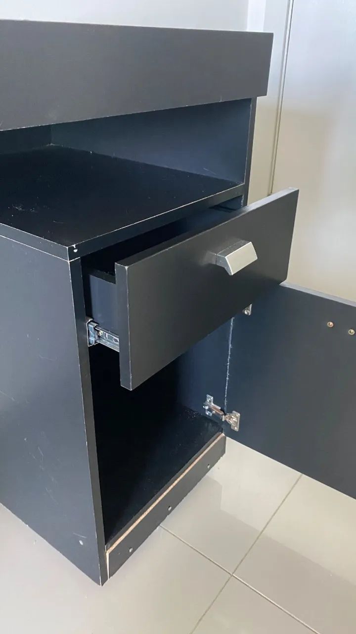 Escrivaninha Material Resistente: Fabricada em MDP, garantindo durabilidade. - Foto 3