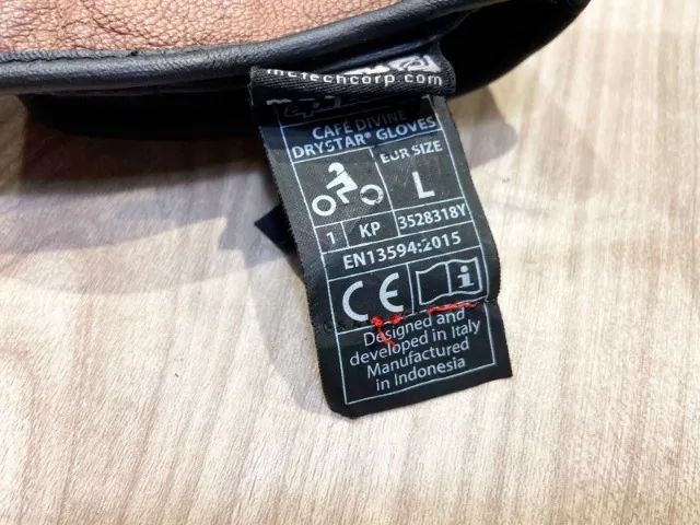 Luvas Alpinestars Café Devine - Tamanho L (G) - Usada - Código: 2641 - Foto 5