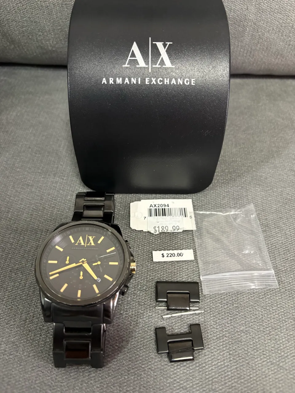 Relogio Masculino Emporio Armani Antonio AR60093 43 mm Automático