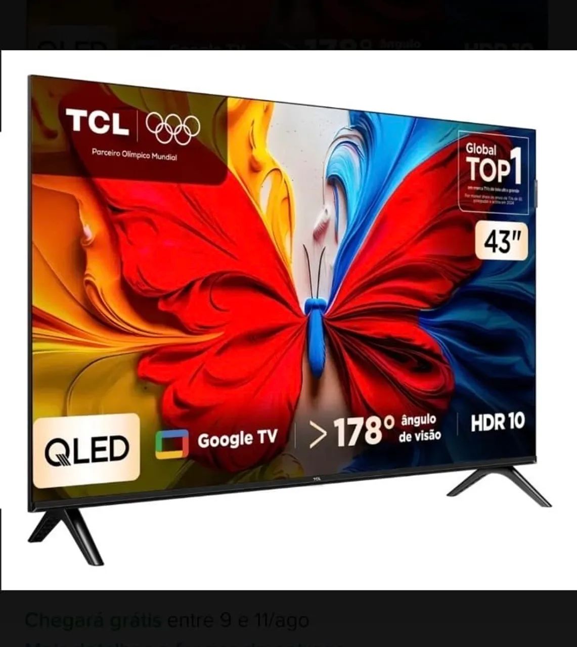 Televisão TCL de 43 polegadas nova na caixa  - Foto 2
