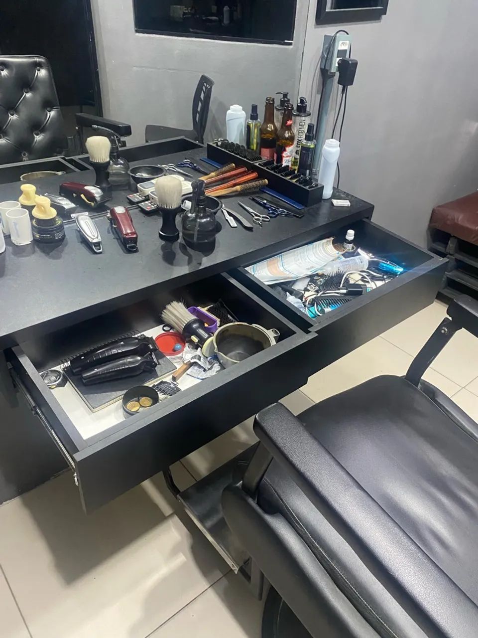 Bancada de barbearia  - Foto 3