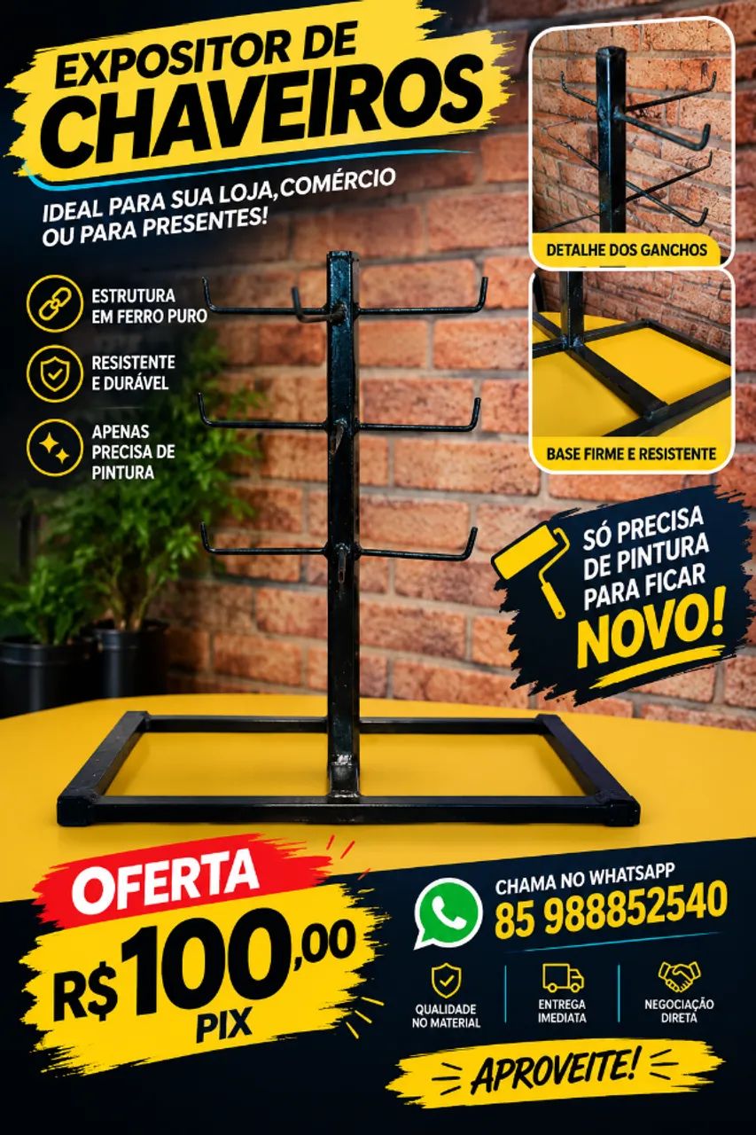 expositor de chaveiro  em oferta 