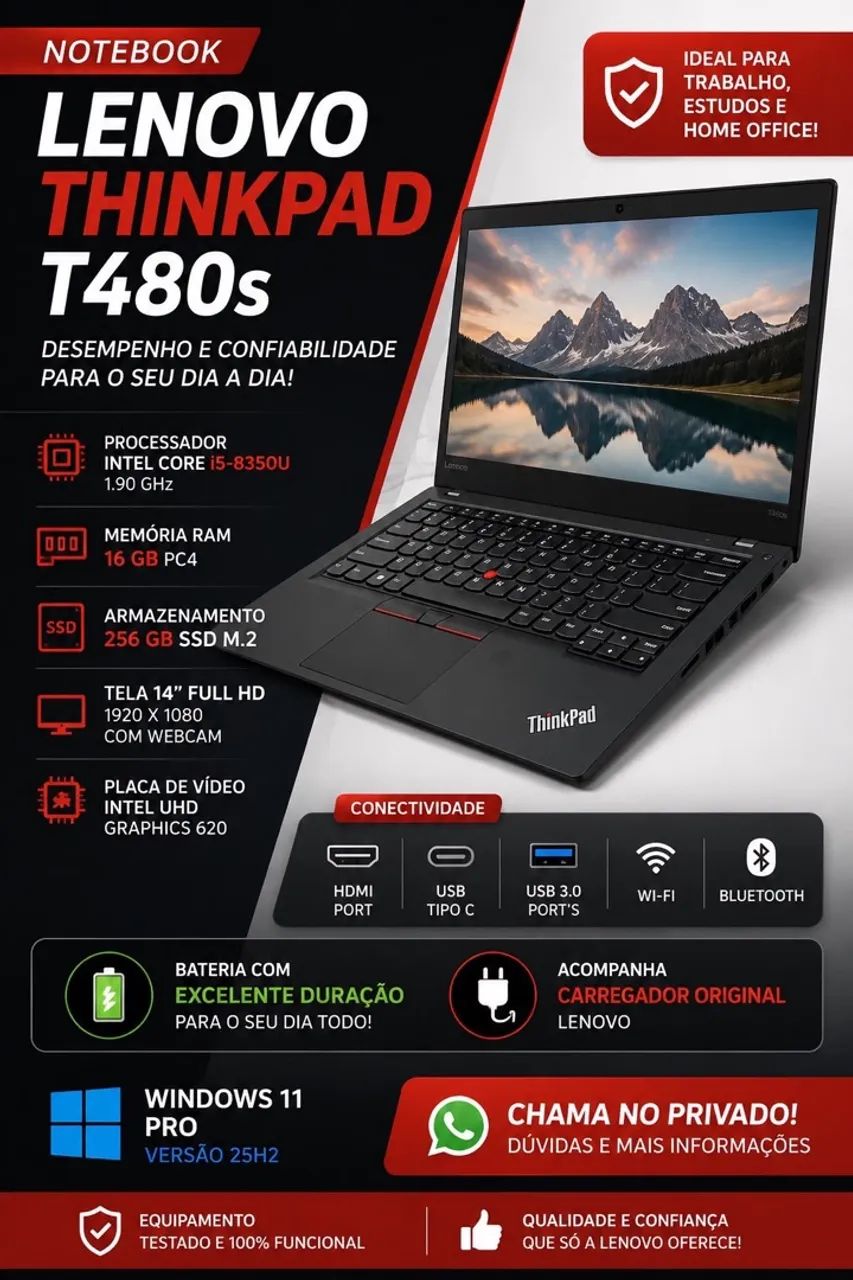 Notebook Think Pad Lenovo - Foto 3
