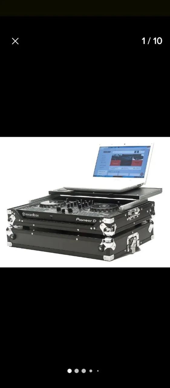 Hard Case Para Controladoras Pioneer Ddj 400 Ddj Sb3 Ddj200 Preto<br>