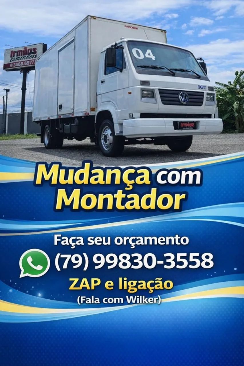 mudança com montador 
