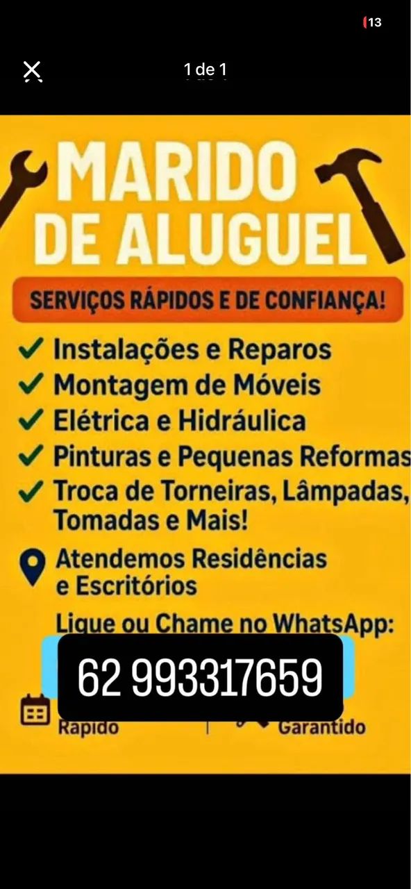 Reparos em geral na casa 