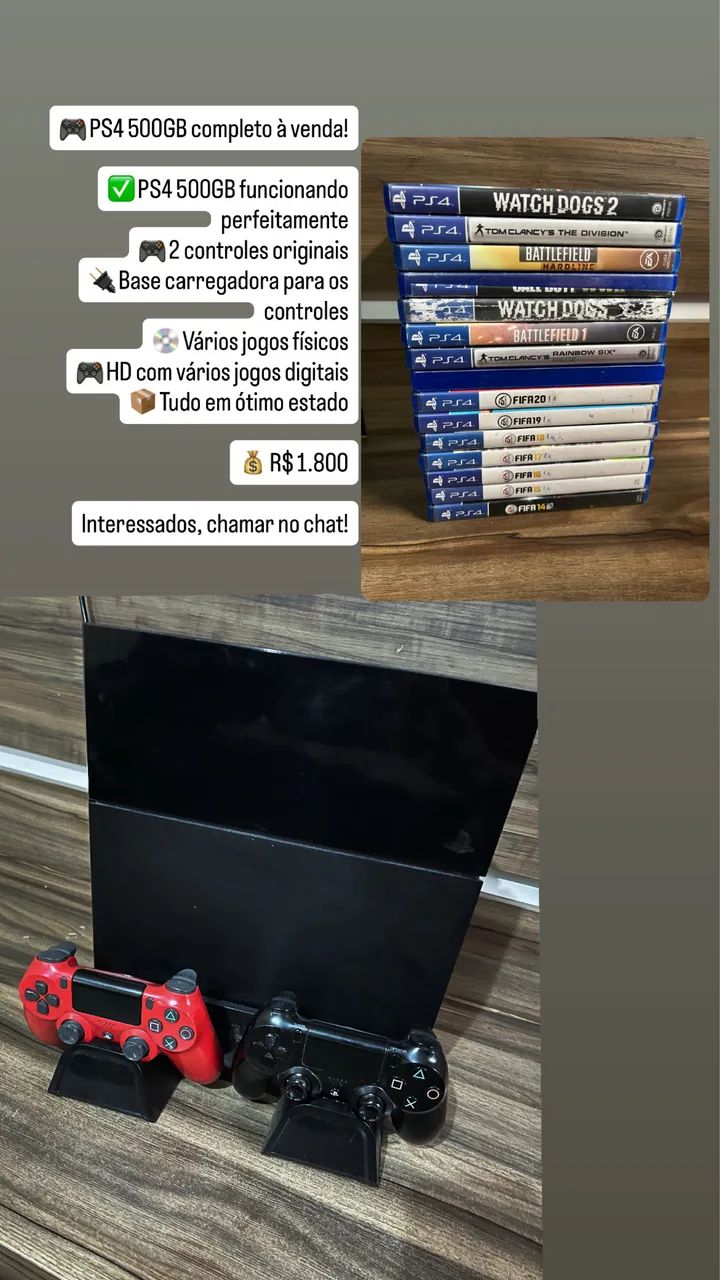 PS4 fat 500GB
