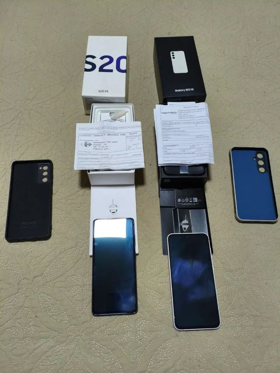 Galaxy S23FE + Galaxy S20 FE