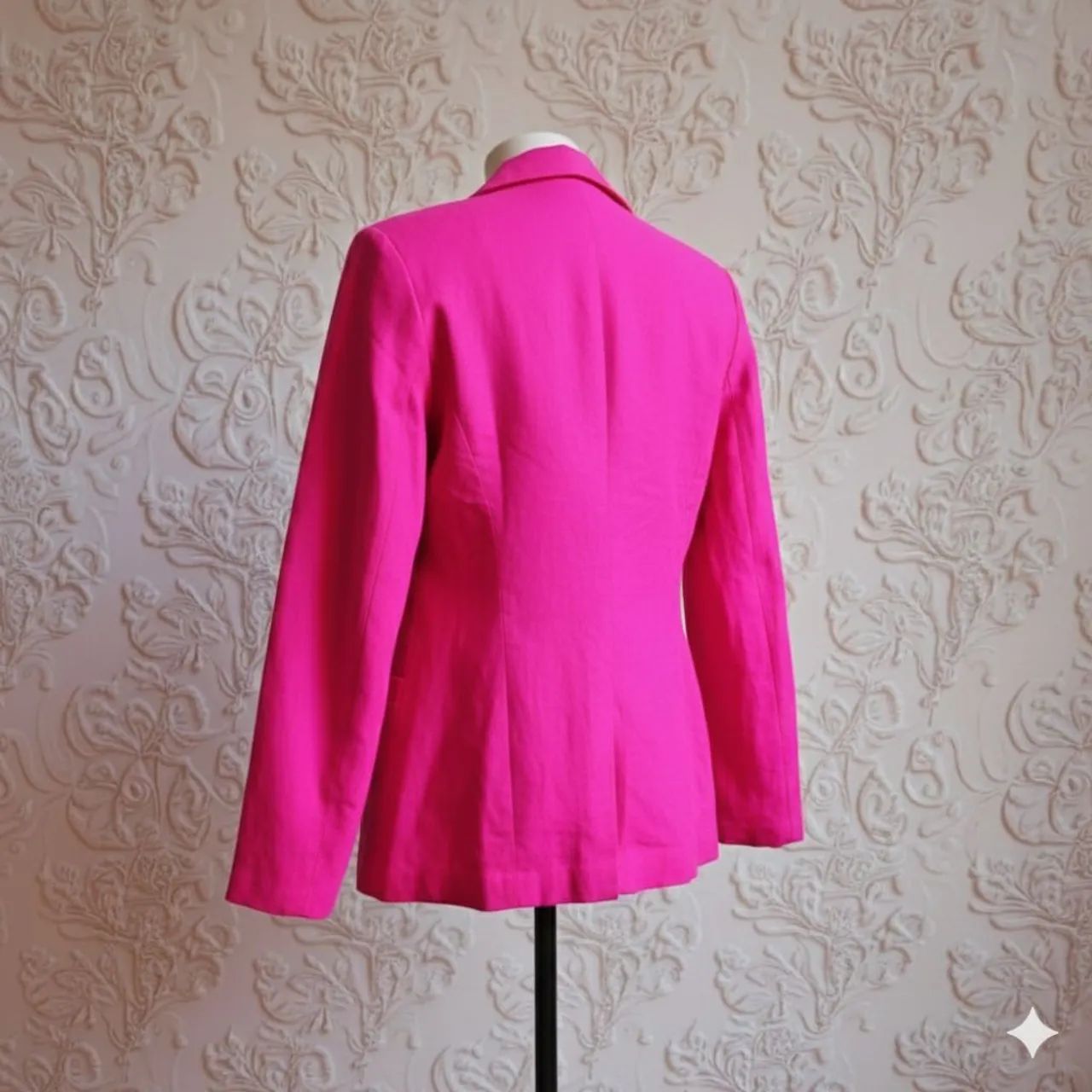 Blazer Pink Alfaiataria com Elastano P - Foto 4