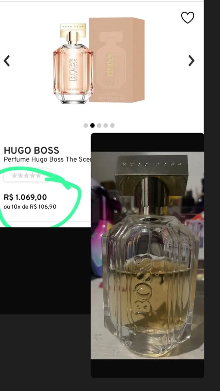 Perfume importado 