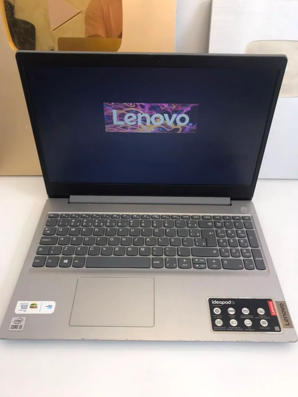 Notebook da Lenovo i5 10 geração 8gb SSD 256gb com garantia e