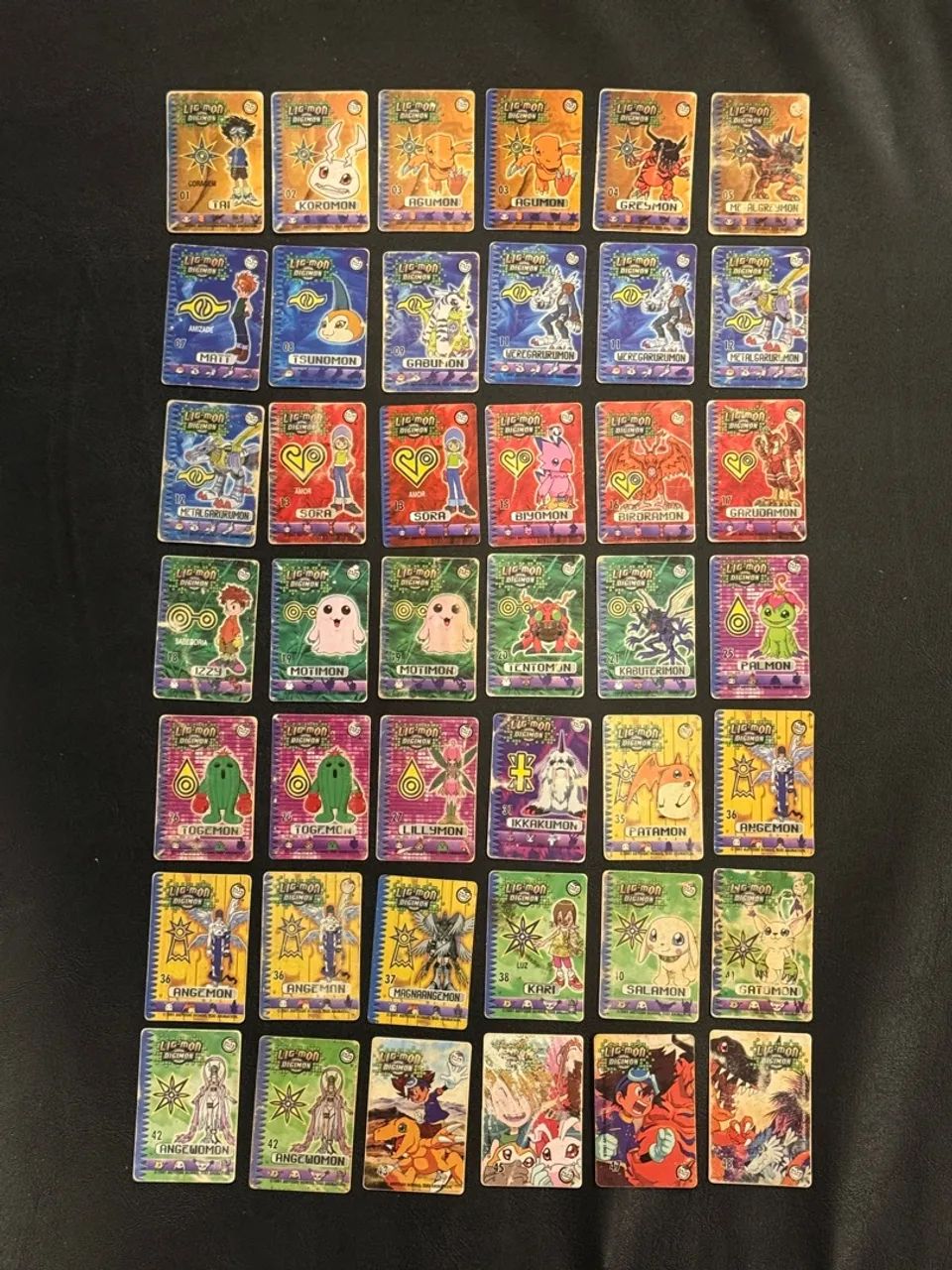 Lote Cards Digimon Ligmon!