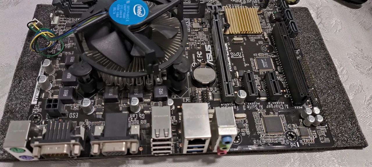 Intel pentium g4560 + placa mãe Asus h110 - Foto 5