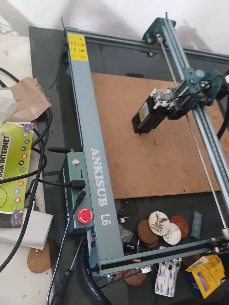 Laser cnc