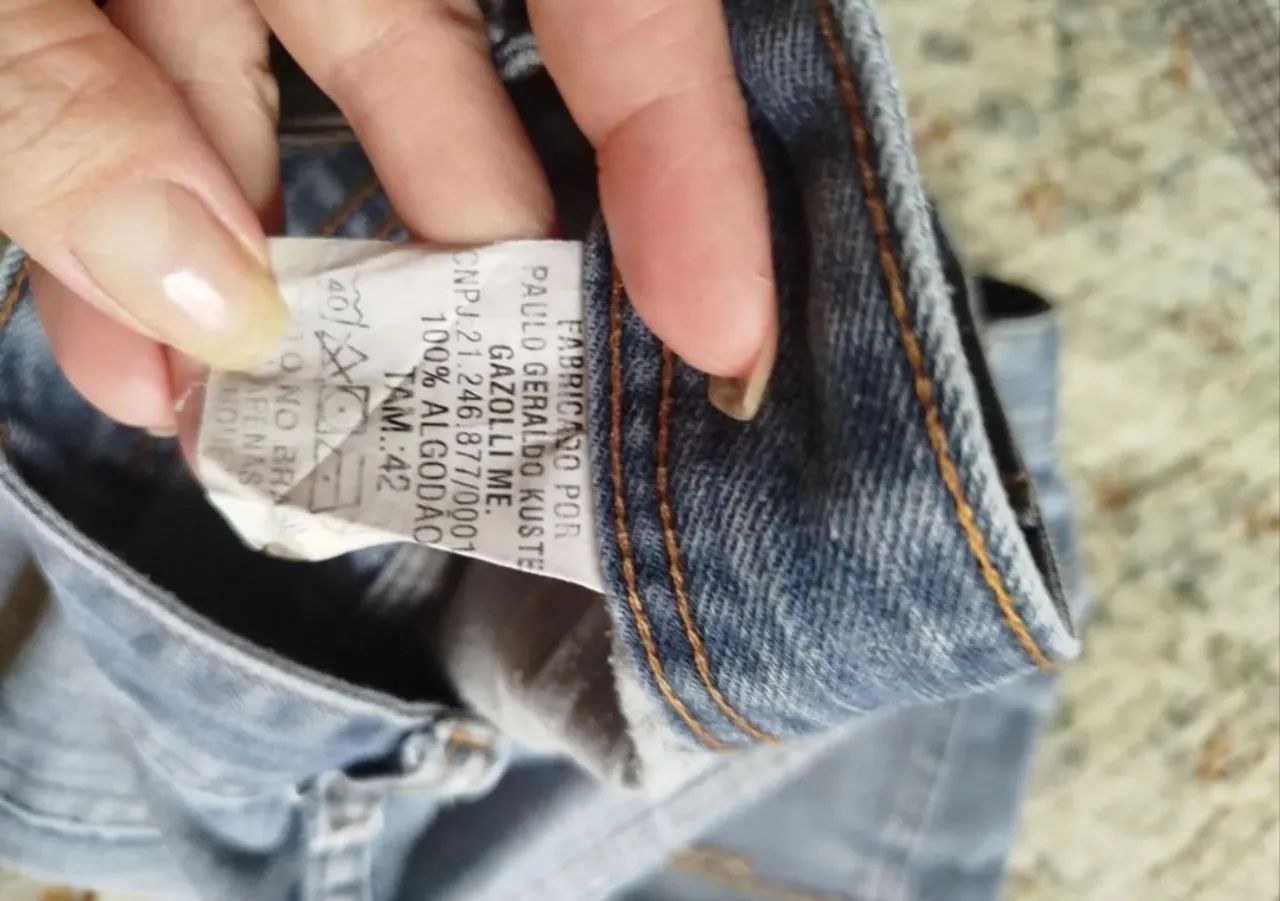 Bermuda jeans masculina 42 - Foto 3