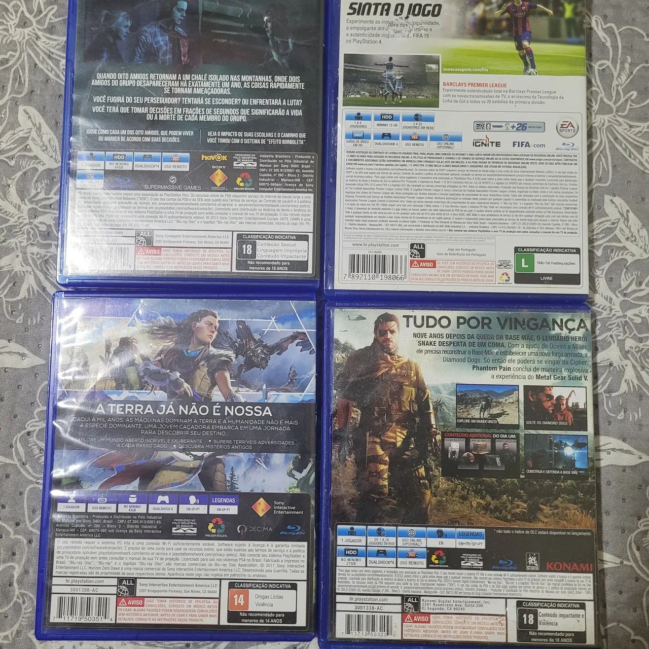 4 Jogos para ps4 cada um por:(posso vender até mais barato) - Foto 2