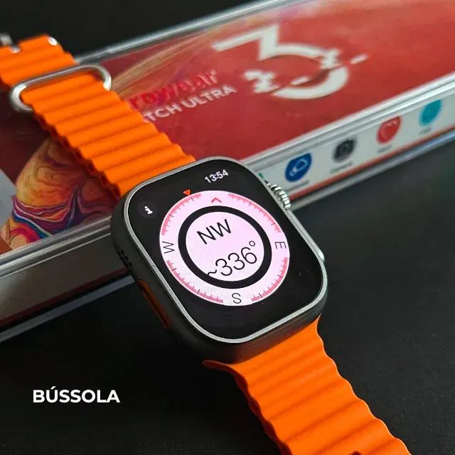 Smartwatch Microwear Watch 3 Ultra Pro 49mm Original Lacrado + Entrega Grátis DF - Foto 2