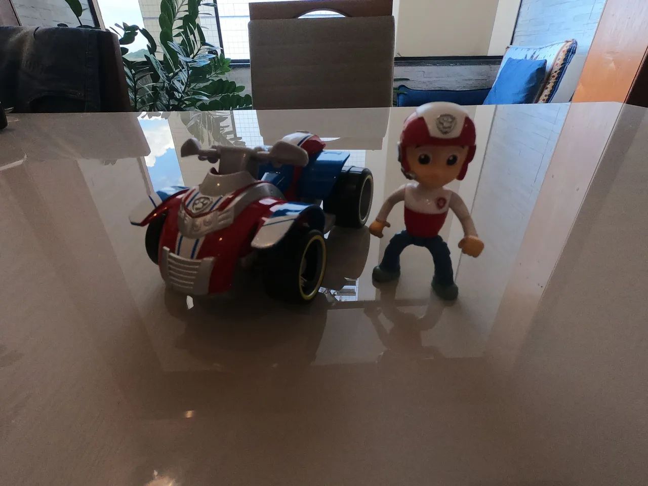 Patrulha Canina - Boneco e quadriculo do Ryder