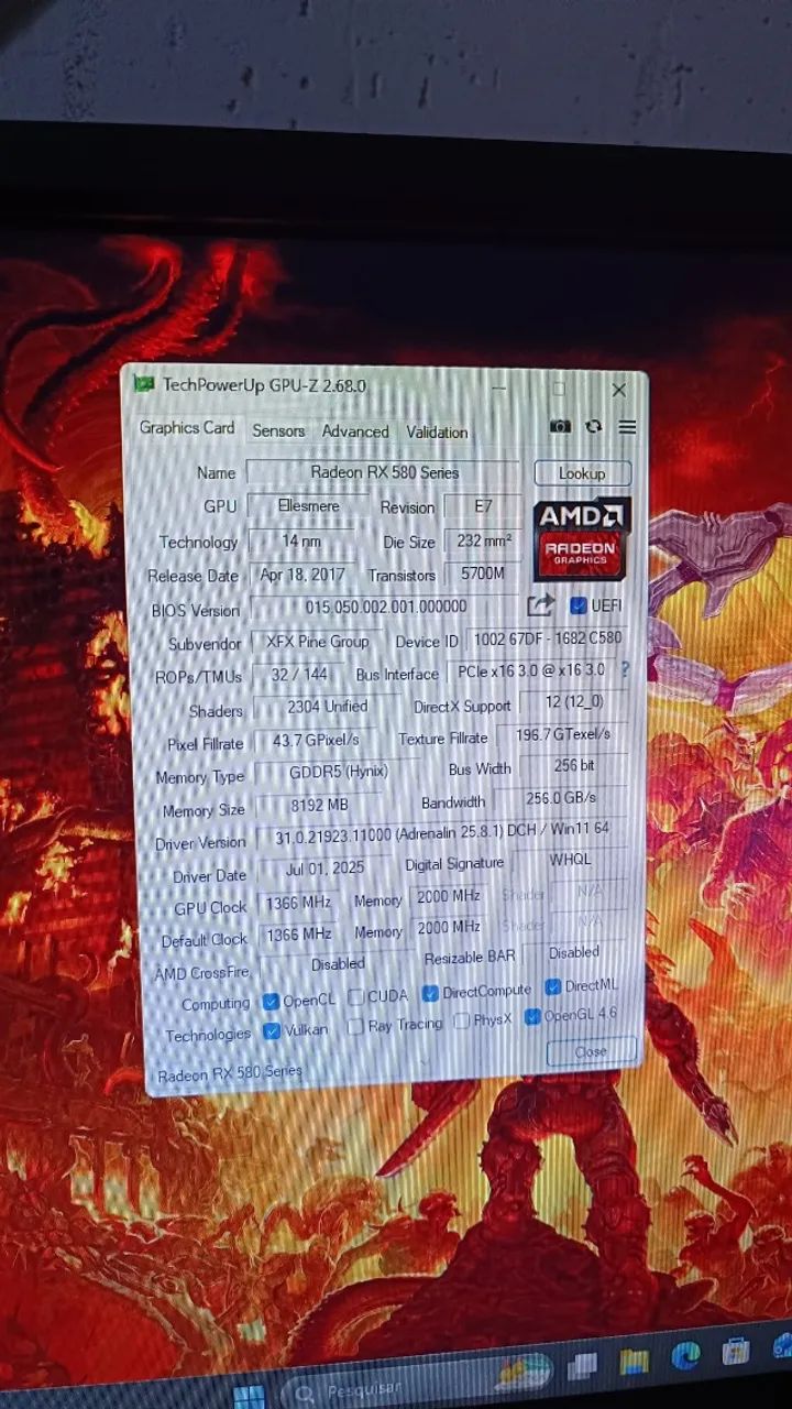 PC Gamer Completo - Xeon + 16gb + RX580 8gb + Teclado Mecânico - Foto 4