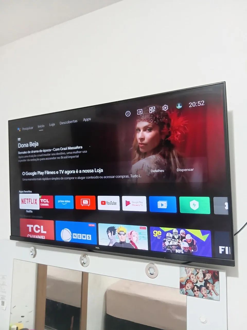 TV 42 Polegadas TCL Semp Toshiba! 4k!