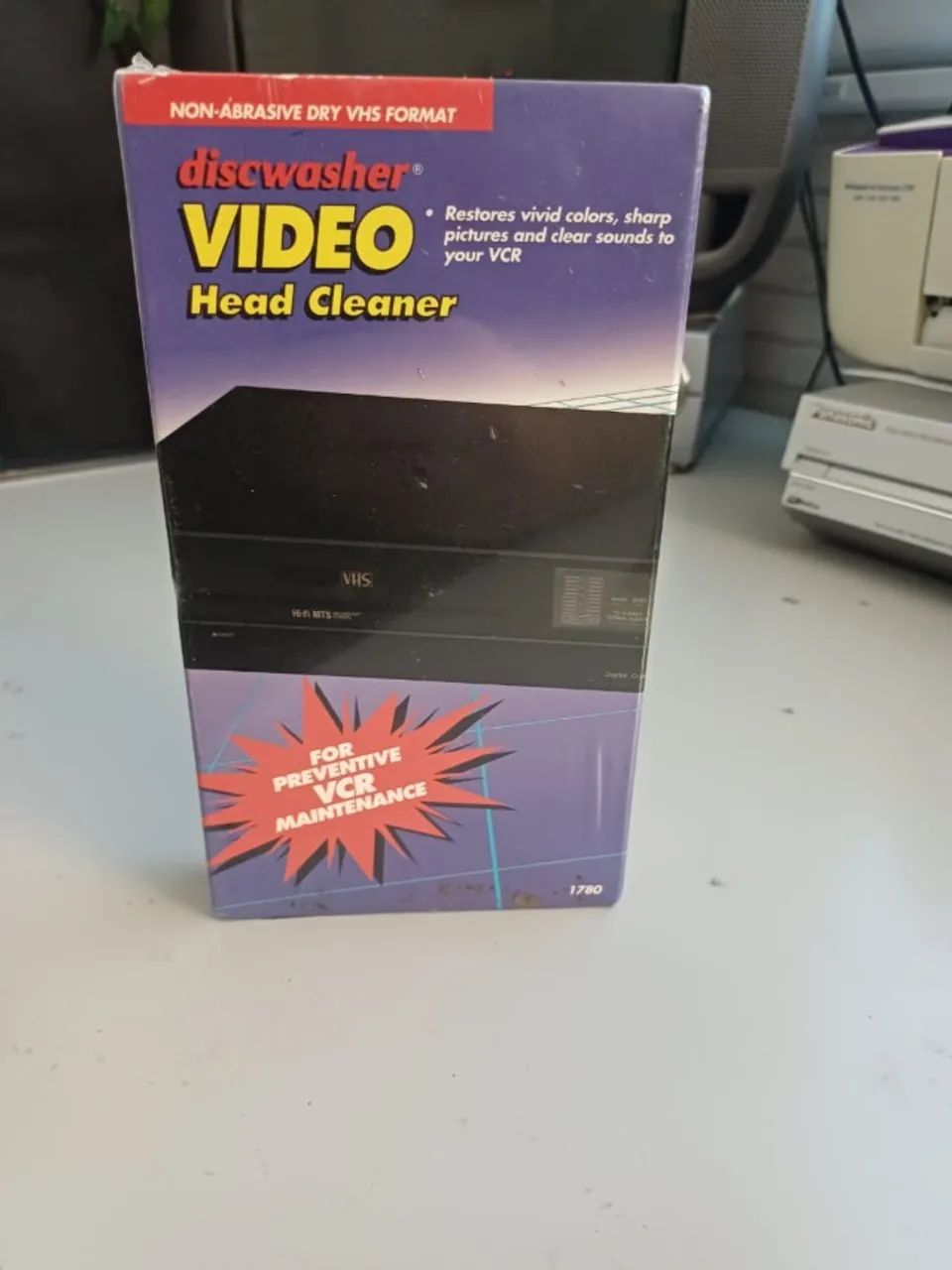 Fita VHS limpadora de cabeçote - Foto 3