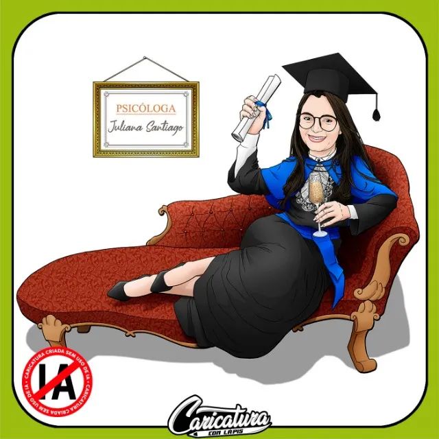 Caricaturas personalizadas sem uso de IA - Foto 2