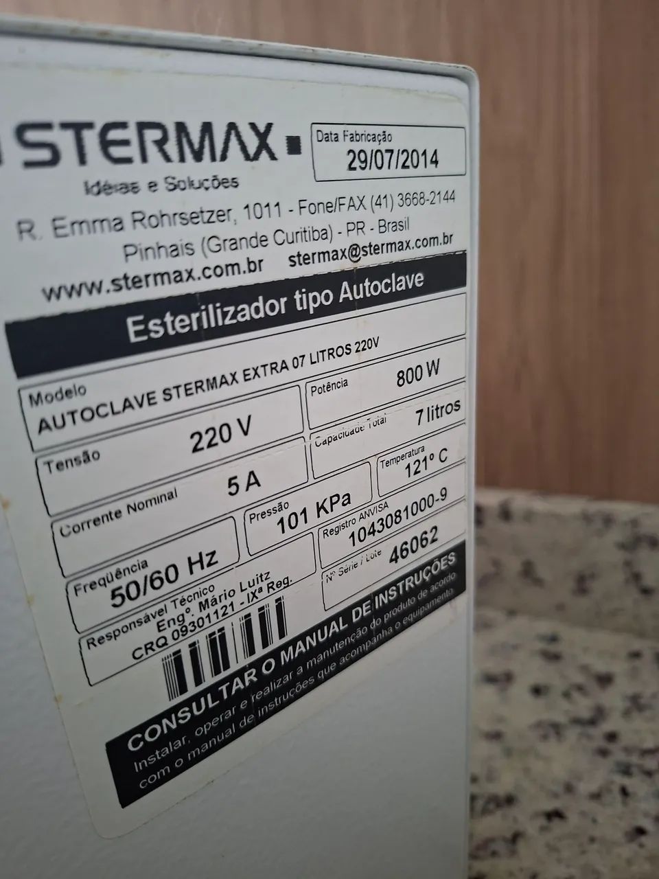 Stermax autoclave 7 litros - Foto 3