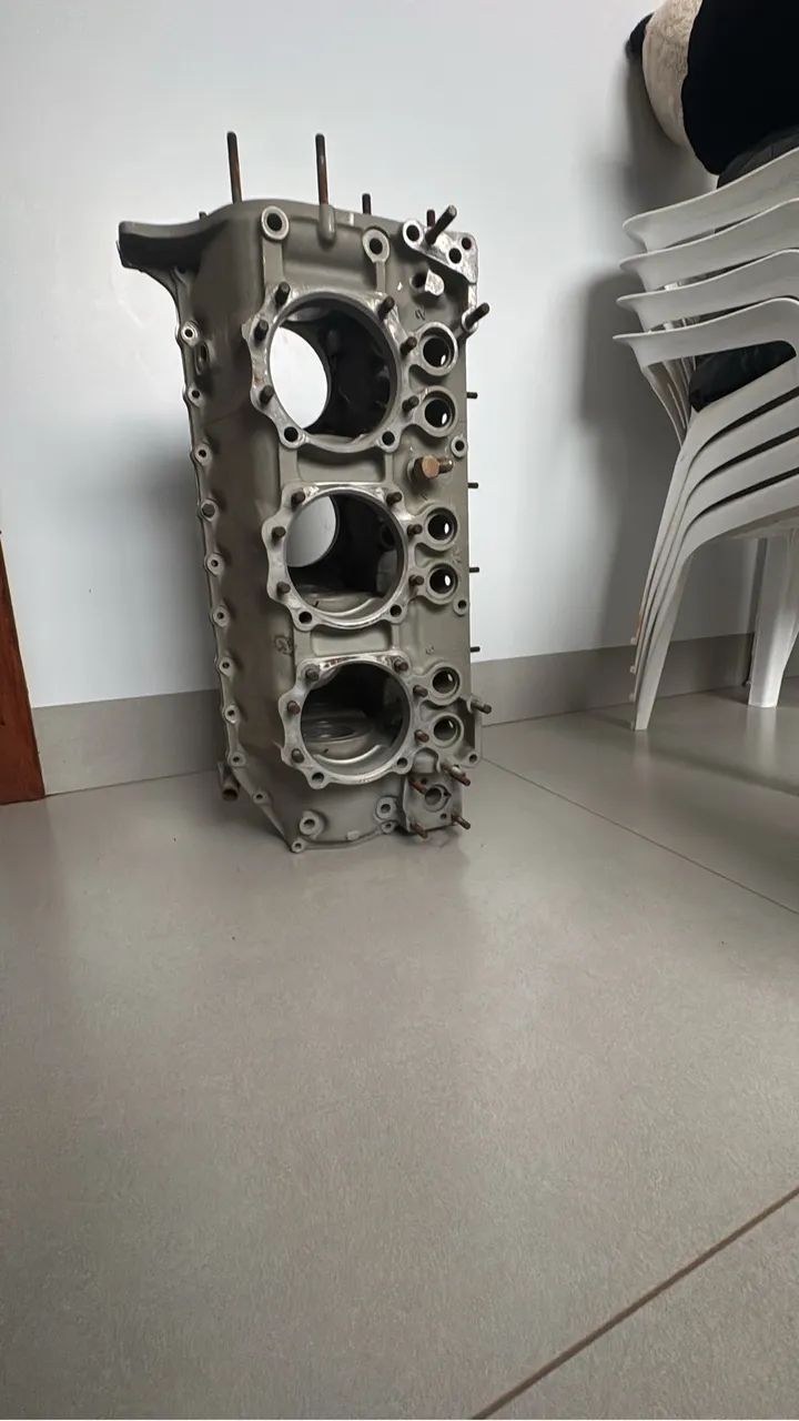 Bloco Motor Avião 