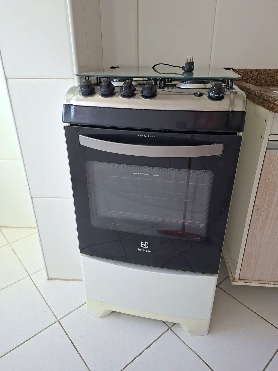 Fogão 4 bocas Electrolux
