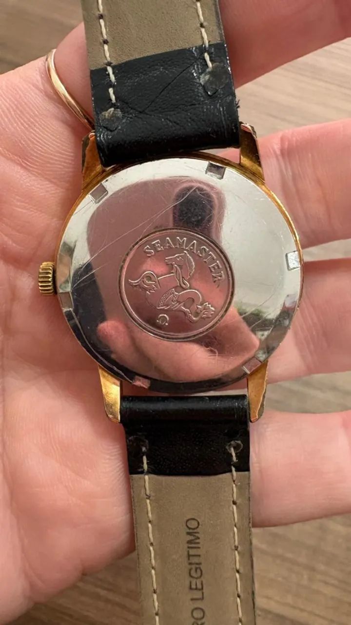 Relógio Omega Seamaster Automatic Vintage Dourado - Foto 3