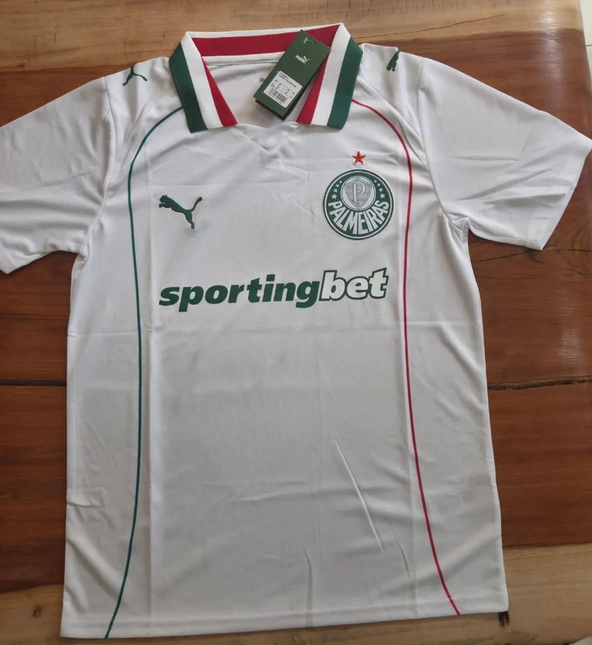 Camisa Palmeiras Branca - Foto 2