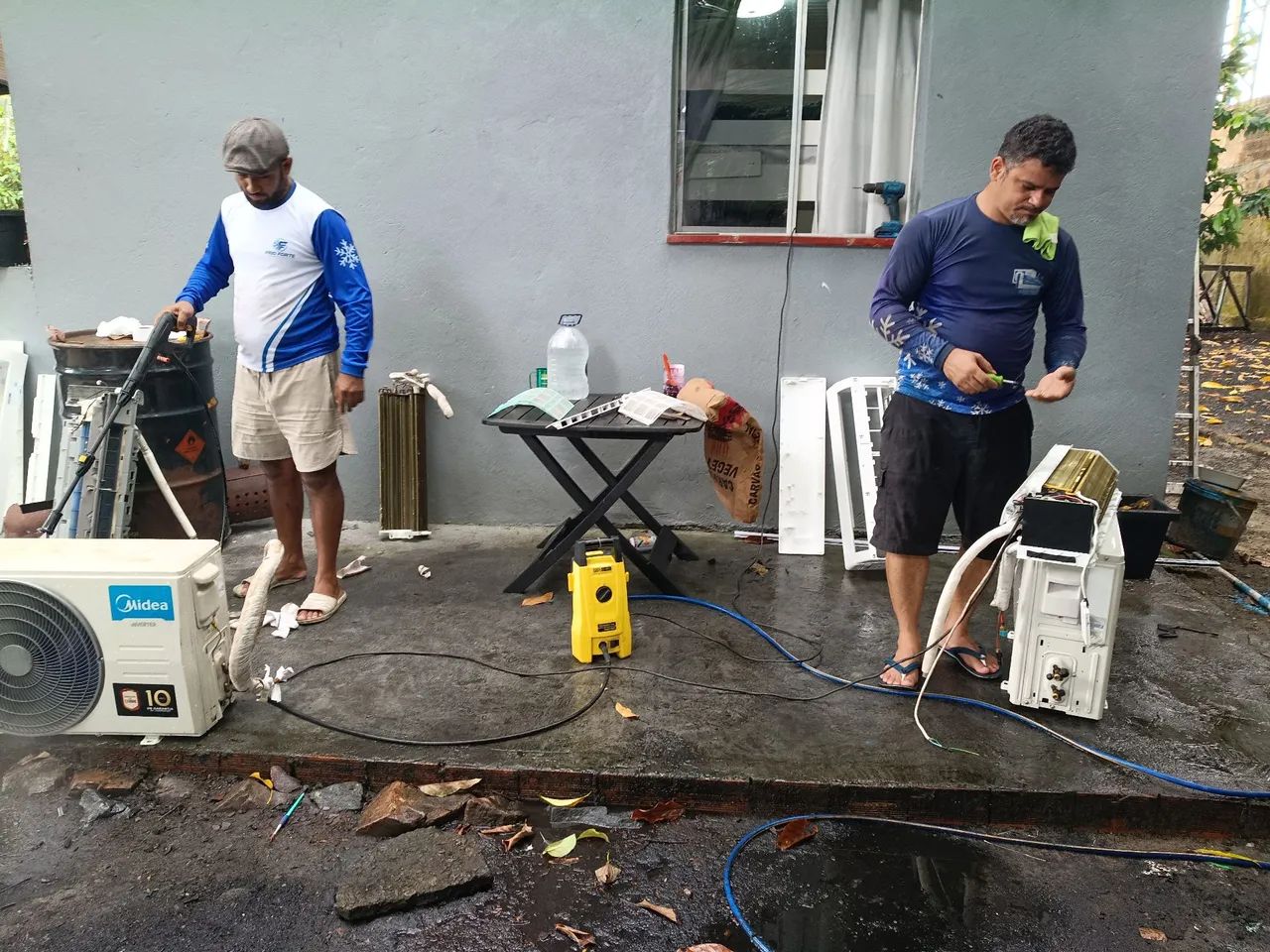 Js serviço de refrigeração ar condicionado 