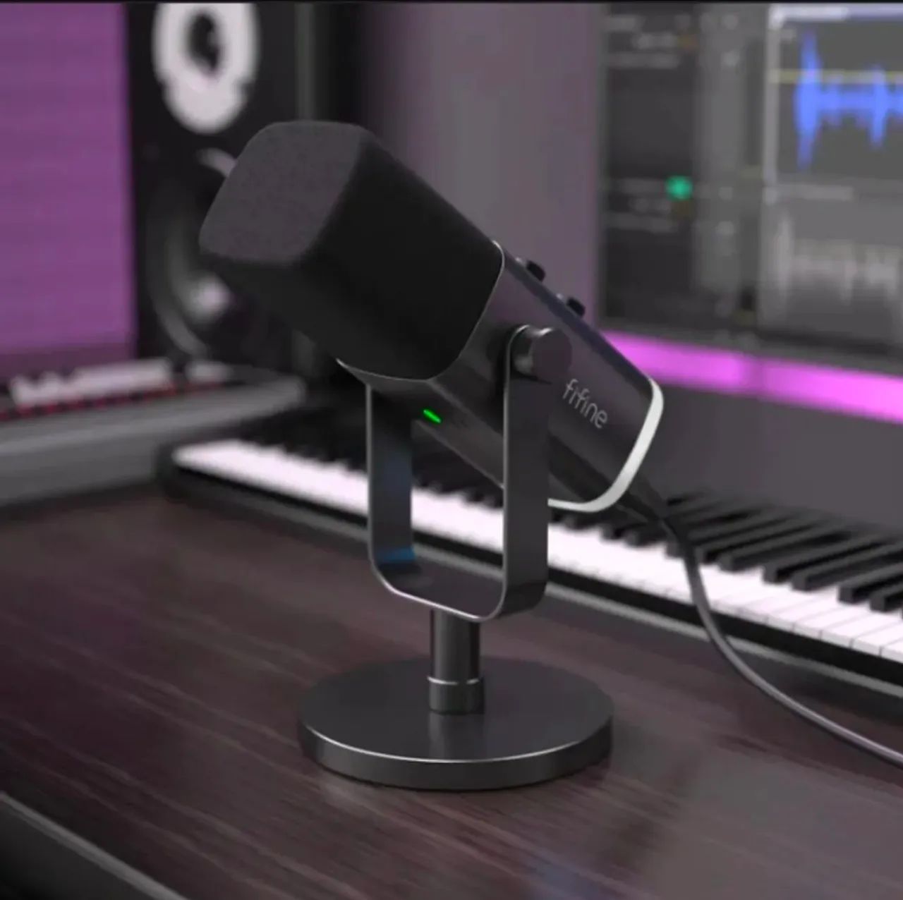 Microfone Fifine Am8 SEMINOVO Somente 250,00 reais! - Foto 3