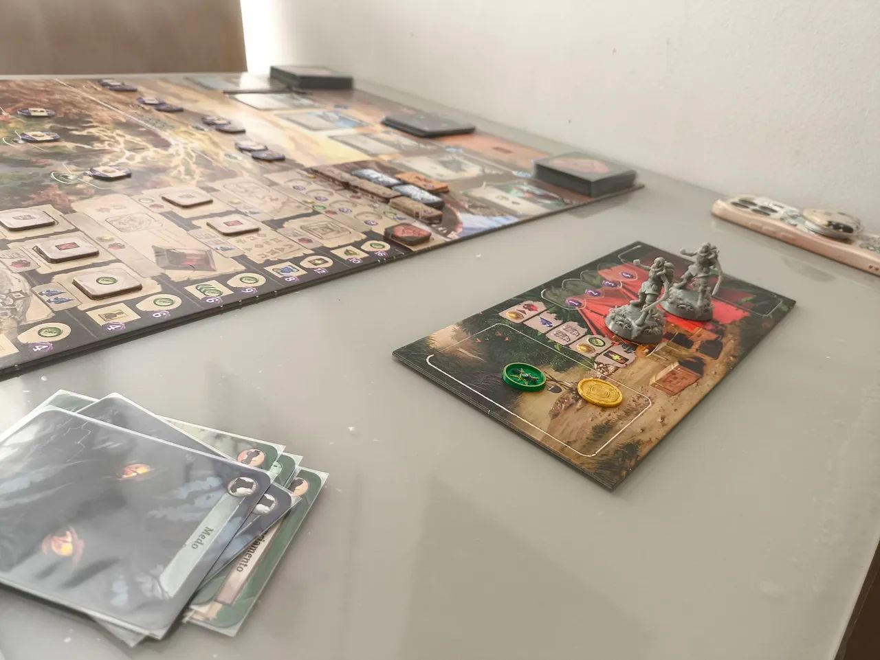 Ruínas Perdidas de Arnak - Boardgame + sleeves + componentes 3D - Foto 4