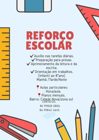 Reforço e aula particular