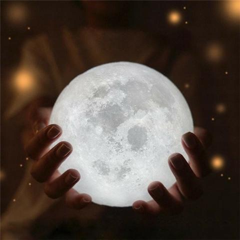Luminária Lua Cheia e várias cores-(Loja na Cohab), Adquira Já - Foto 3