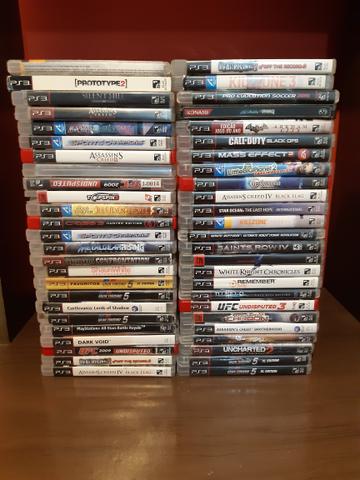 Lote 50 jogos ps3!!
