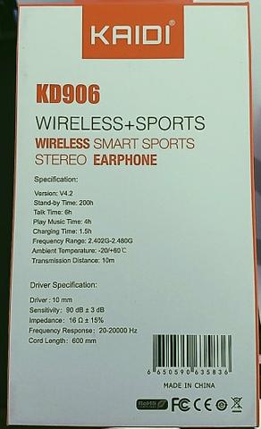 Fone wireless Kaidi - Foto 2