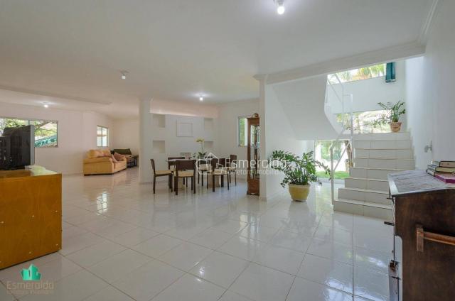 Casa com 5 suítes em condomínio. aceita permuta por apartamento. linda vista para um vale - Foto 6