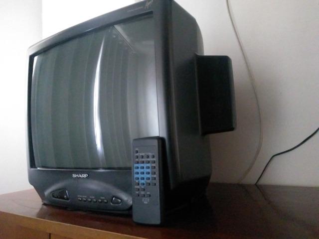TV tubo 21 pol. Sharp stereo modelo C 2188-B - Foto 3