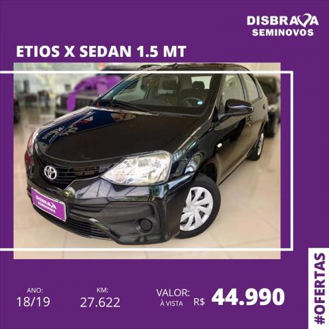 TOYOTA ETIOS 1.5 X SEDAN 16V FLEX 4P MANUAL