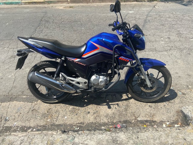 TITAN 160 AZUL ZERA !!!!!!