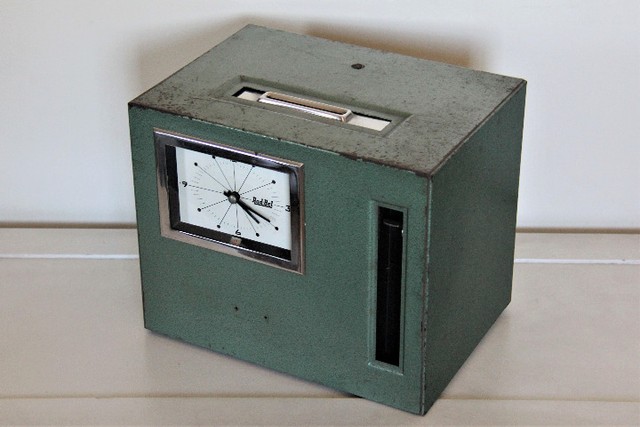 Relógio de Ponto Rodbel 2055OP com Chapeira - Anos 70 - Foto 3