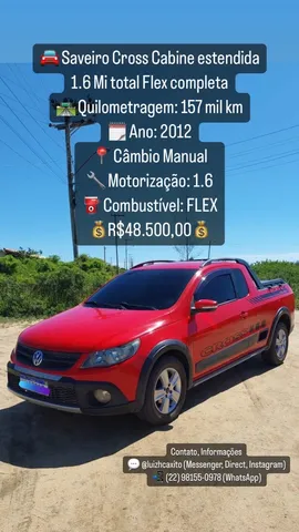 🔥 VW SAVEIRO CROSS G5 COM SOM REBAIXADA ARO 18 R Seven SUSPENSÃO A AR 