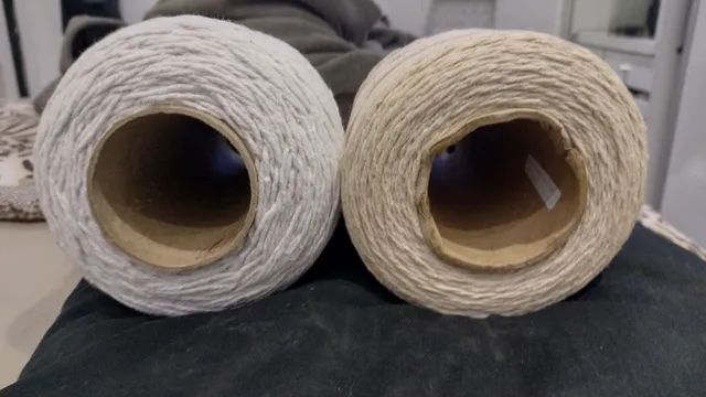 Dois cones de barbante  - Foto 5