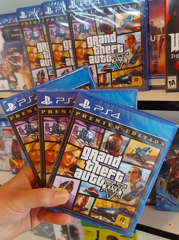 Jogo Grand Theft Auto V - PS4 - Wolf Games
